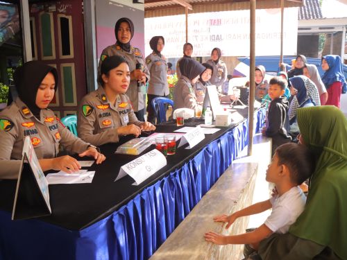 Bakti Kesehatan Polwan Polda Lampung: Wujud Sinergi dan Pelayanan Masyarakat dalam Rangka Hari Jadi Polwan RI ke-77