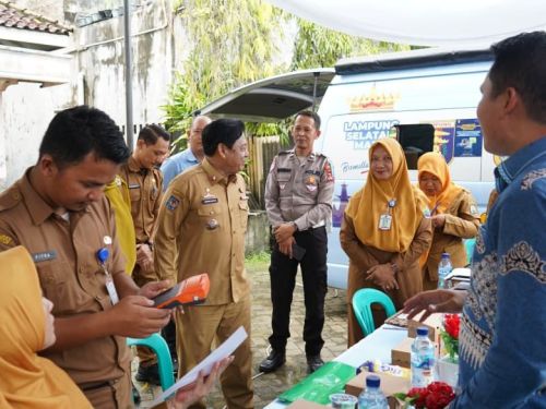 Layanan Regident Ranmor di Samling 4 Kalianda