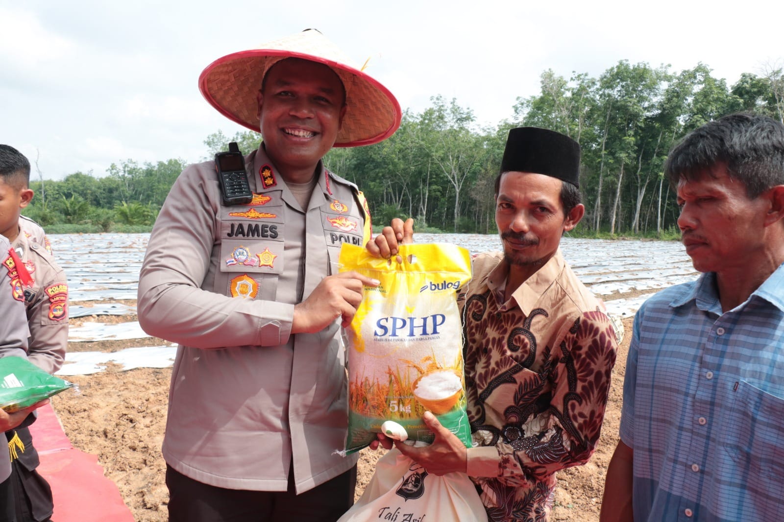 Polres Tulang Bawang Launching Gugus Tugas Dukung Ketahanan Pangan, Berikut Kegiatannya