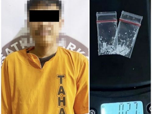 Gasak Narkoba di Menggala Selatan, Polres Tulang Bawang Tangkap Laki-Laki Asal Lampung Tengah