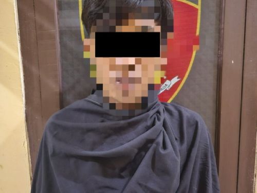 Gasak Sepeda Motor Dan Telepon Genggam, Seorang Warga Margatiga Digelandang Polisi