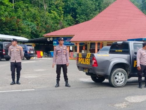 Antisipasi Kejahatan Jalanan, Anggota Polsek Semaka Gelar Patroli Sore