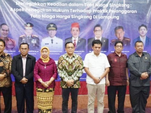 Seminar Nasional BEM U KBM Unila : Kapolda Lampung Berpartisipasi Bahas Tata Niaga Singkong