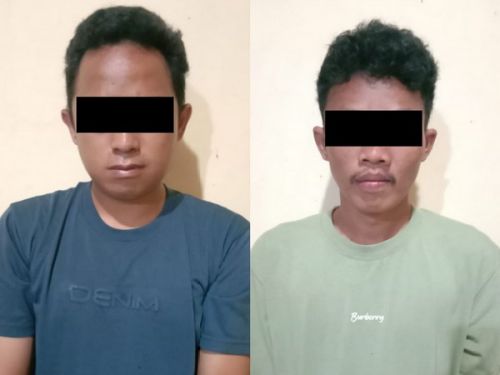 Kembali Berulah, Dua Residivis Dibekuk Tekab 308 Polsek Anak Ratu Aji