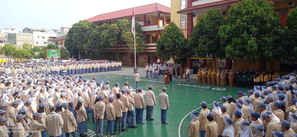 Jadi Pembina Upacara Kasat Binmas Polresta Bandar Lampung Ingatkan