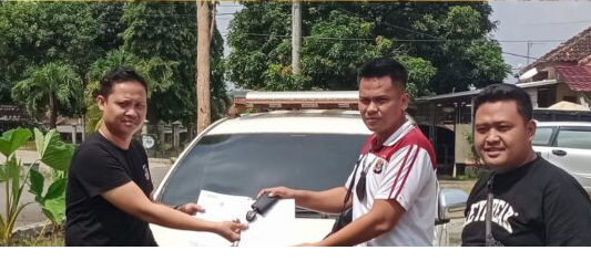 Polres Lampung Tengah Serahkan Mobil yang Sempat Dicuri ke Polresta Bandar Lampung