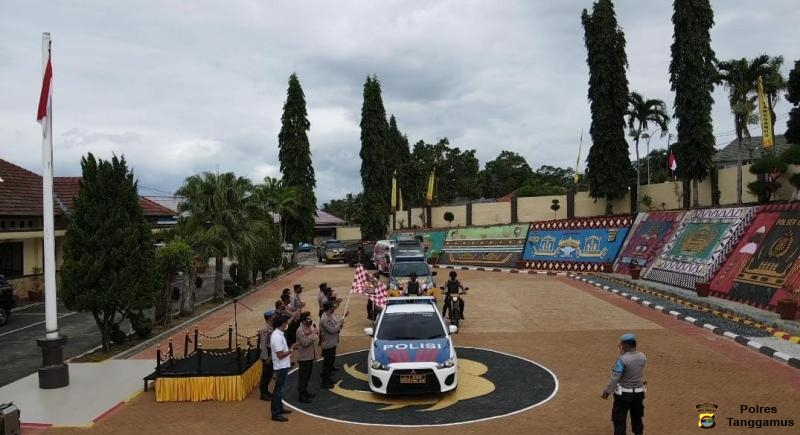 Percepat Herd Immunity, Polres Tanggamus Gelar Vaksinasi Kelilling