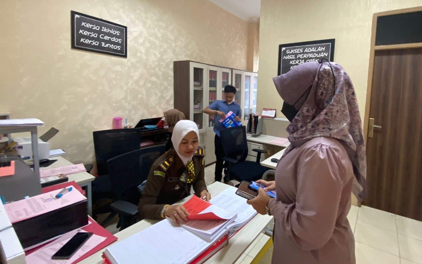 Berkas Perkara DM alias Endang Dilimpahkan ke Kejati Lampung Untuk Diteliti