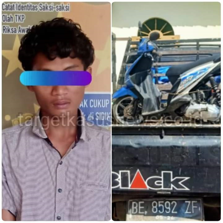 Tersangka Dugaan Curanmor Atau Penadah Di Tanggamus Ditangkap Saat Angkut Kendaraan