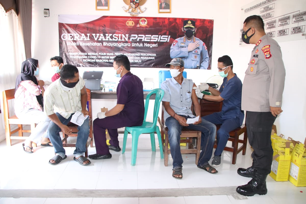 Akselerasi Percepat Vaksinasi Terus Dikebut Oleh Pihak Kepolisian