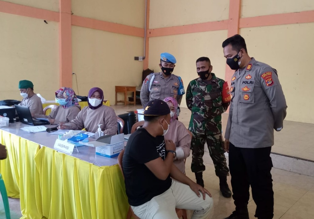 Polres Lampung Tengah Kembali Buka Gerai Vaksin Presisi Gratis Untuk Masyarakat