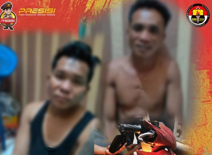 2 Tersangka Warga Mesuji dan Oki di Ringkus Tekab 308 Polres Mesuji di Kawasan Register 45