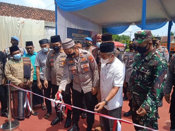 Kapolres Lamteng Resmikan Mushola Al Ridwan Polsek Bumiratu Nuban