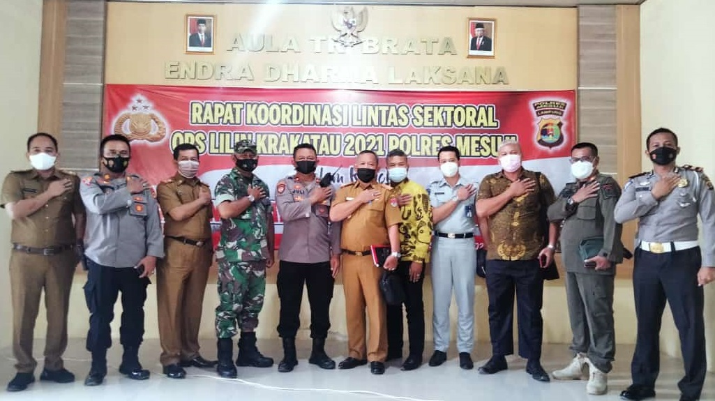 Polres Mesuji Siapkan 188 Personil Gabungan Untuk Pengamanan Nataru