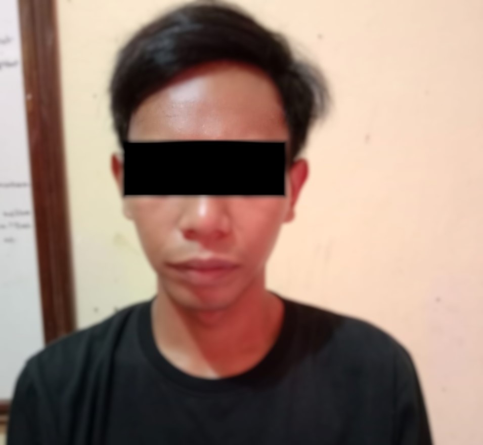 Polsek Baradatu Amankan Pelaku Pencurian HP Dengan Modus Pura-pura Bertanya