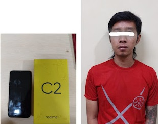 Tekab 308 Polres Pesawaran Amankan Pelaku Pencurian Dan Penadahan Hendphone Curian
