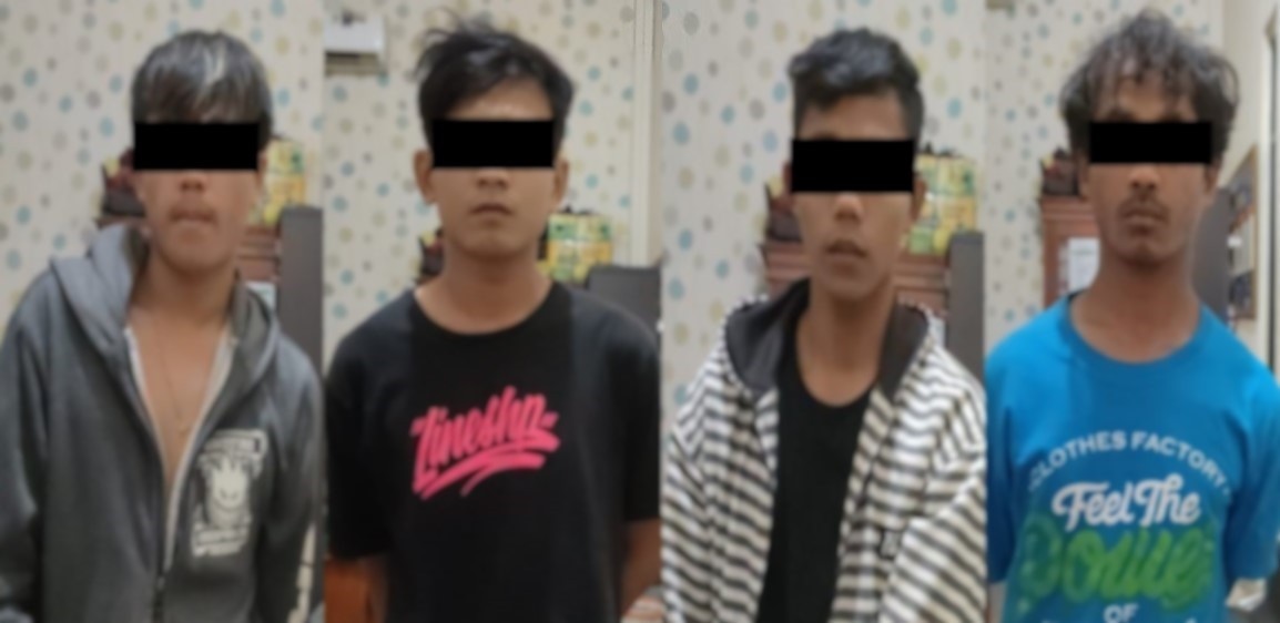 Polisi Berhasil Ringkus Empat Pelaku Rudapaksa Anak di Bawah Umur di Way Kanan