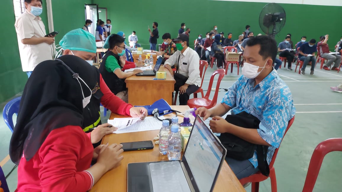 Polda Lampung kerjasama dengan pihak ketiga guna percepatan vaksin covid-19