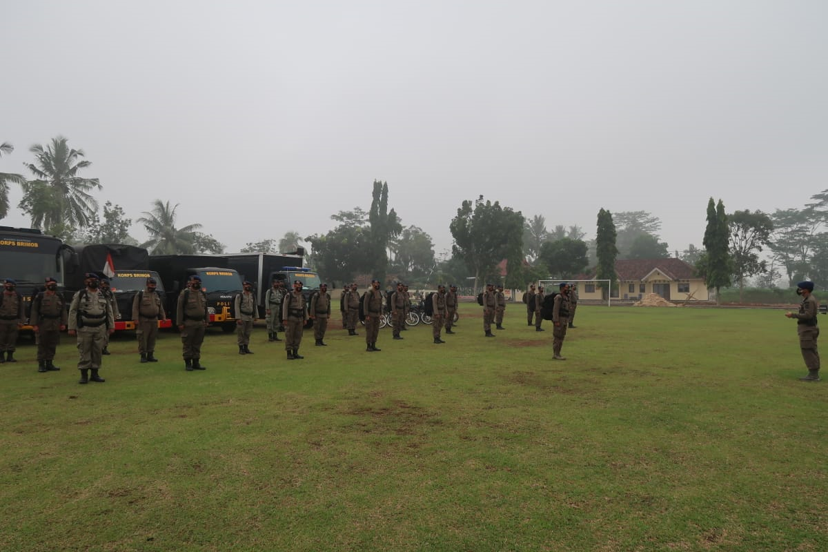 Brimob Menempati Mako Kompi Anak Tuha. 
