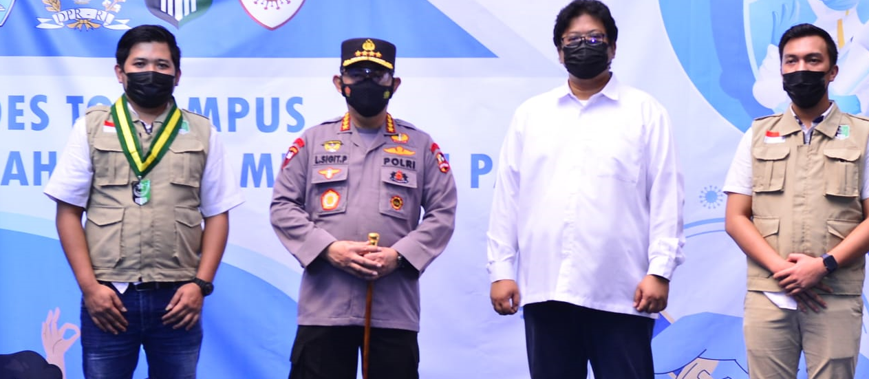 Kolaborasi Vaksinasi Bareng HMI dan SEMMI, Kapolri Optimis Herd Immunity Terbentuk di Agustus-Septem