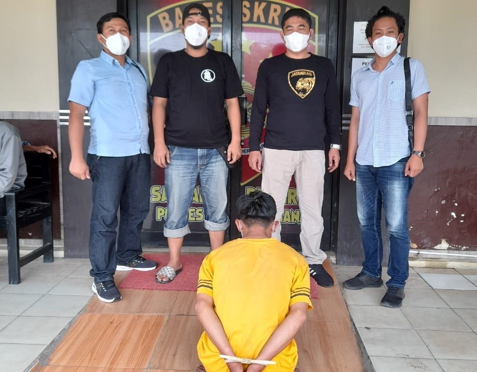 Ops Sikat Krakatau 2021, Polres Way Kanan Amankan DPO Pelaku Curas di Jalan Umum