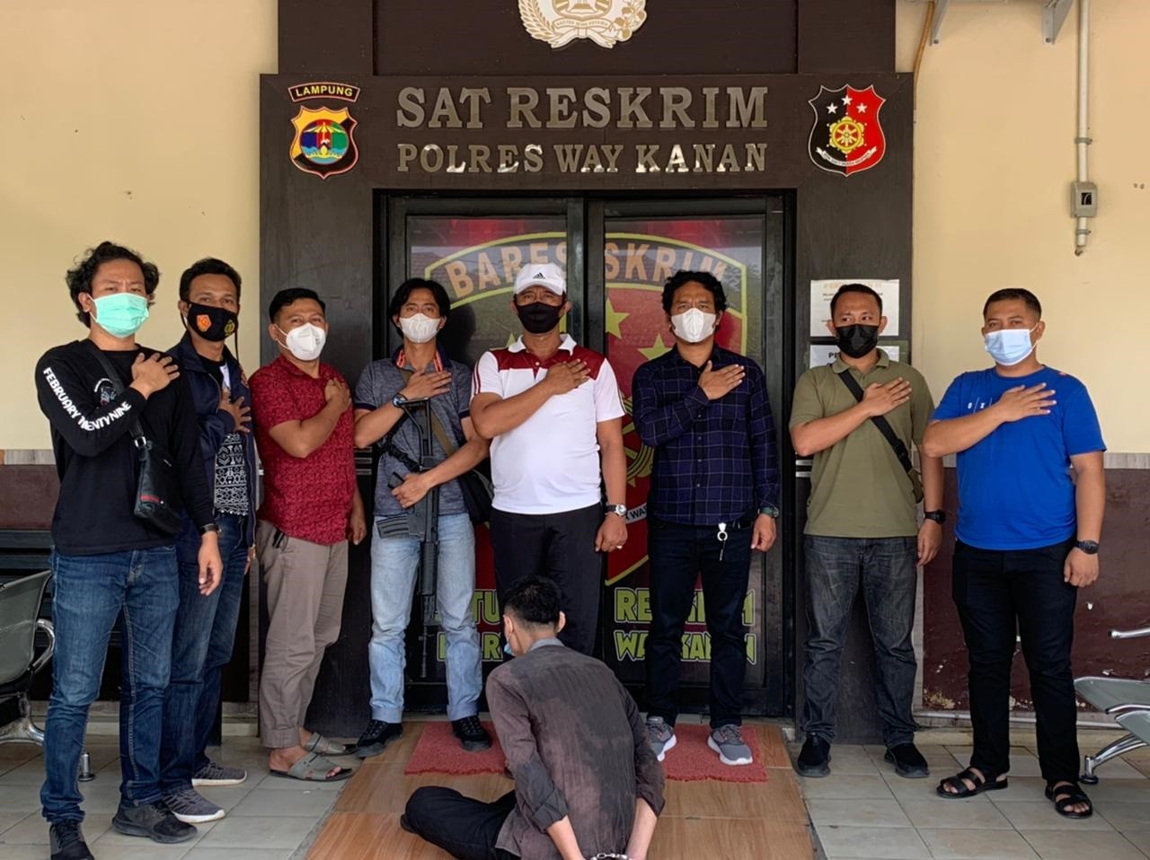 Curas Dobrak Rumah di Way Kanan, Satu Ditangkap Lagi Lima Masih DPO 