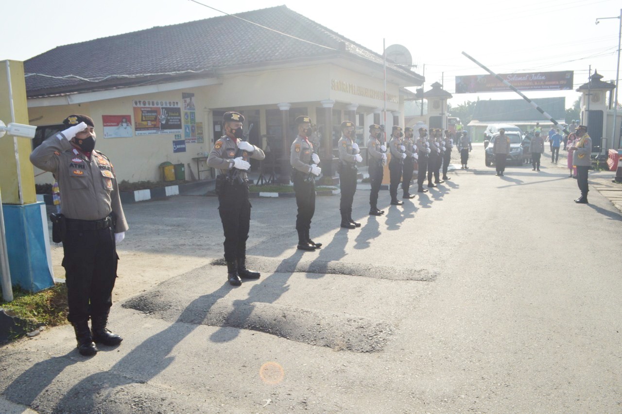 Berikut Rangkaian Acara Kenal Pamit Kapolres Tulang Bawang