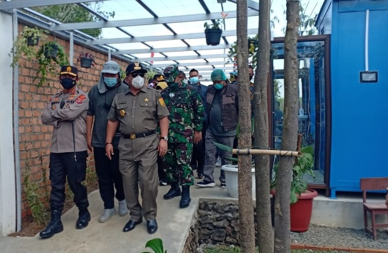 Kapolda Lampung Tinjau Fasilitas Kesehatan Thermal Therapy di Tubaba