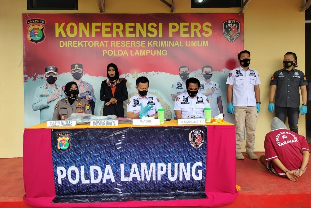 Sebulan jadi DPO, gembong Jambret 31 TKP  berhasil diringkus Tim Tekab 308 Polda Lampung