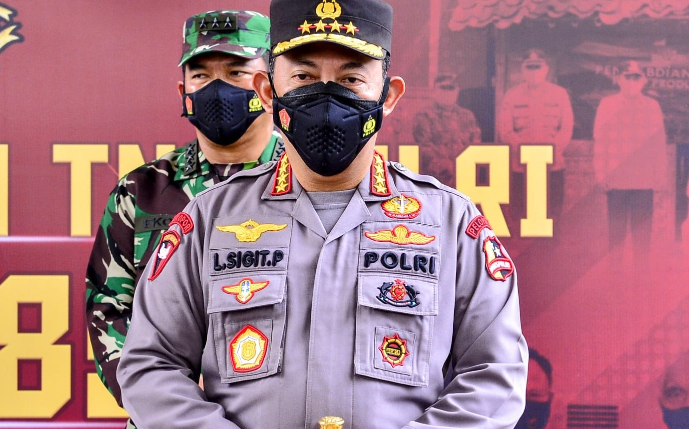 Kapolri Tekankan TNI-Polri Terus Bersinergi Wujudkan Target Vaksinasi Presiden Jokowi