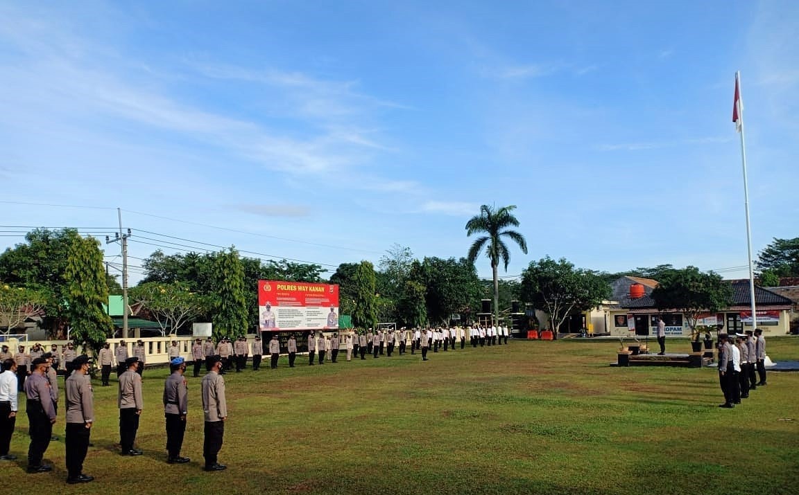 Sukseskan Vaksinasi Target 20 Ribu Peserta di Way Kanan, Wakapolres Ajak Semua Pihak Ikut  Berperan.