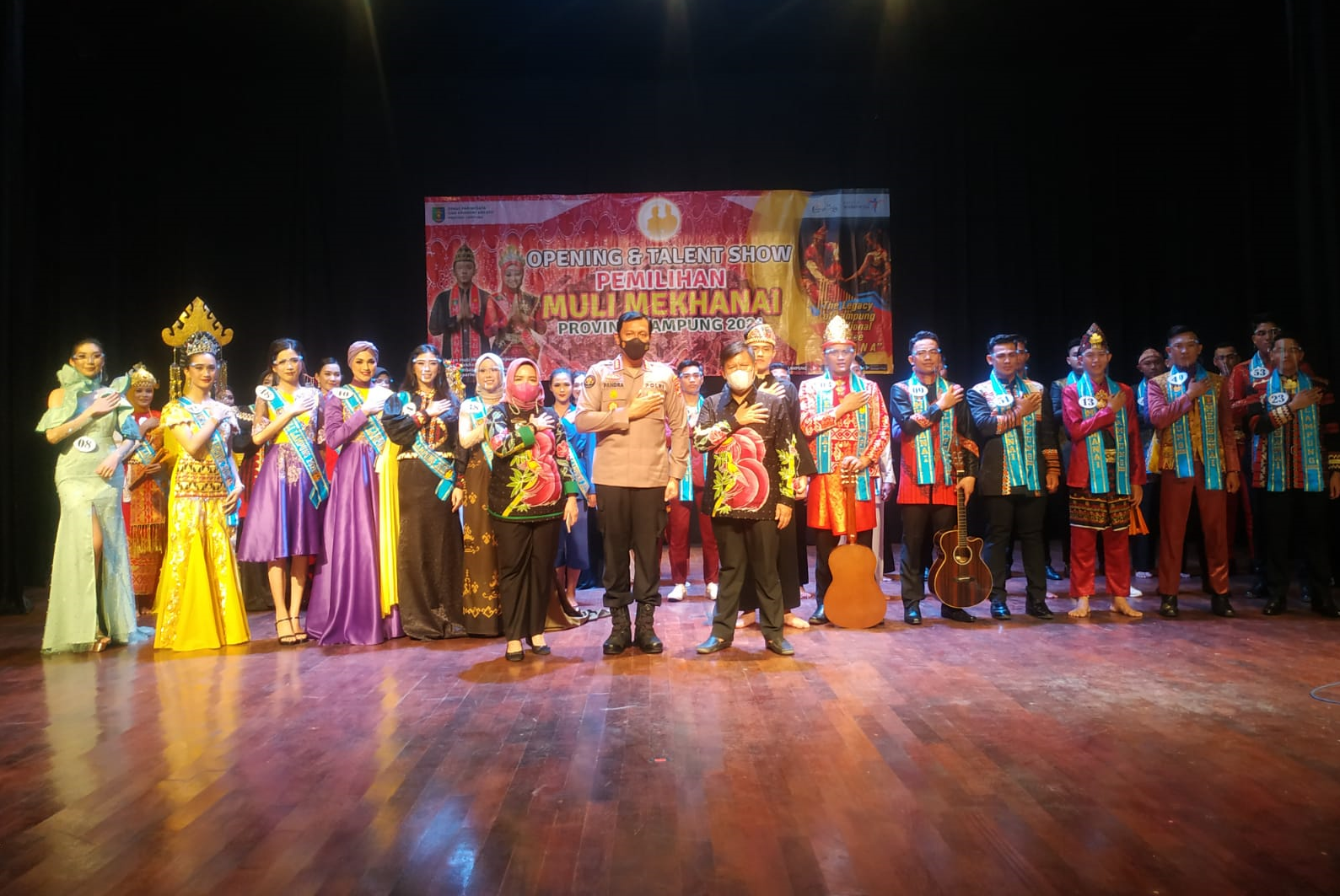 Kabid Humas Polda Lampung Jadi Dewan Juri Final Pemilihan Muli-Mekhanai 2021