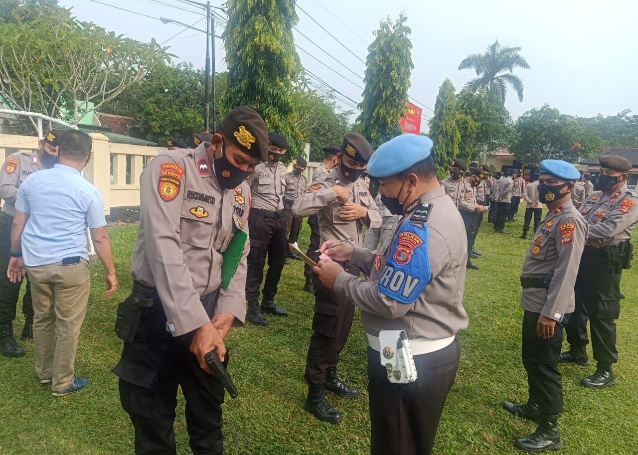 Operasi Gaktiplin Sipropam, Tujuh Personil Polres Way Kanan di Cek Urine Ini Hasilnya  