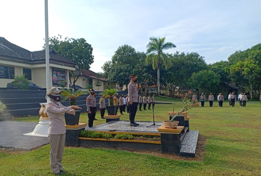 Tingkatkan Pelayanan Masyarakat, Wakapolres Minta Anggota Jauhi Pelanggaran Mari Berinovasi 