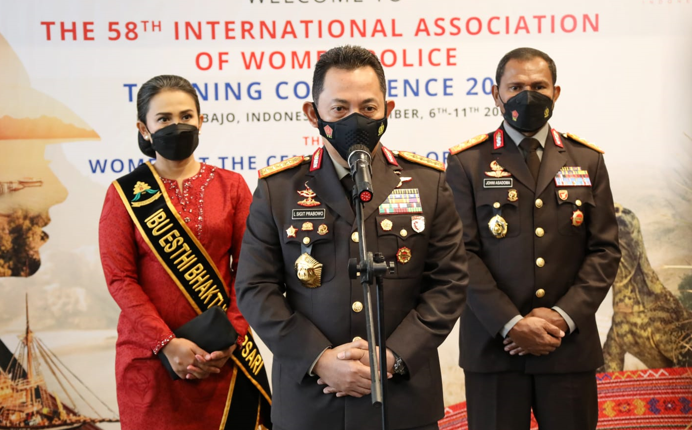 Bicara Gender di IAWP, Kapolri: Polwan di Indonesia Sudah Jadi Jenderal dan Duduki Posisi Risiko Tin