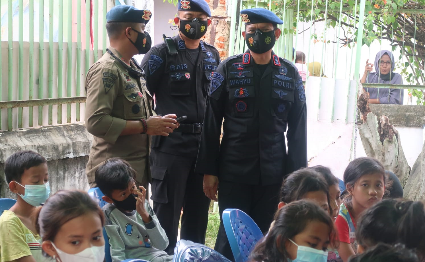 HUT Korps Brimob Polri ke - 76, Terus berupaya Mencerdaskan anak bangsa melalui program BRAIN