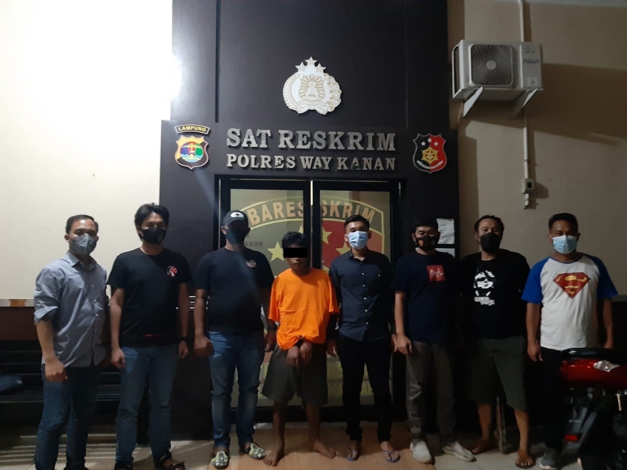 Curas di Banjit ,Tekab 308 Polres Way Kanan Berhasil Ringkus Pelaku Curas Sepeda Motor 