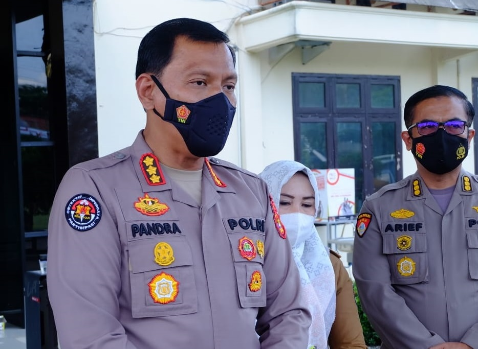 Antisipasi Laju Pertumbuhan Covid-19 Saat Nataru, Polda Lampung Dan Jajaran Vaksinasi 48.792 Warga