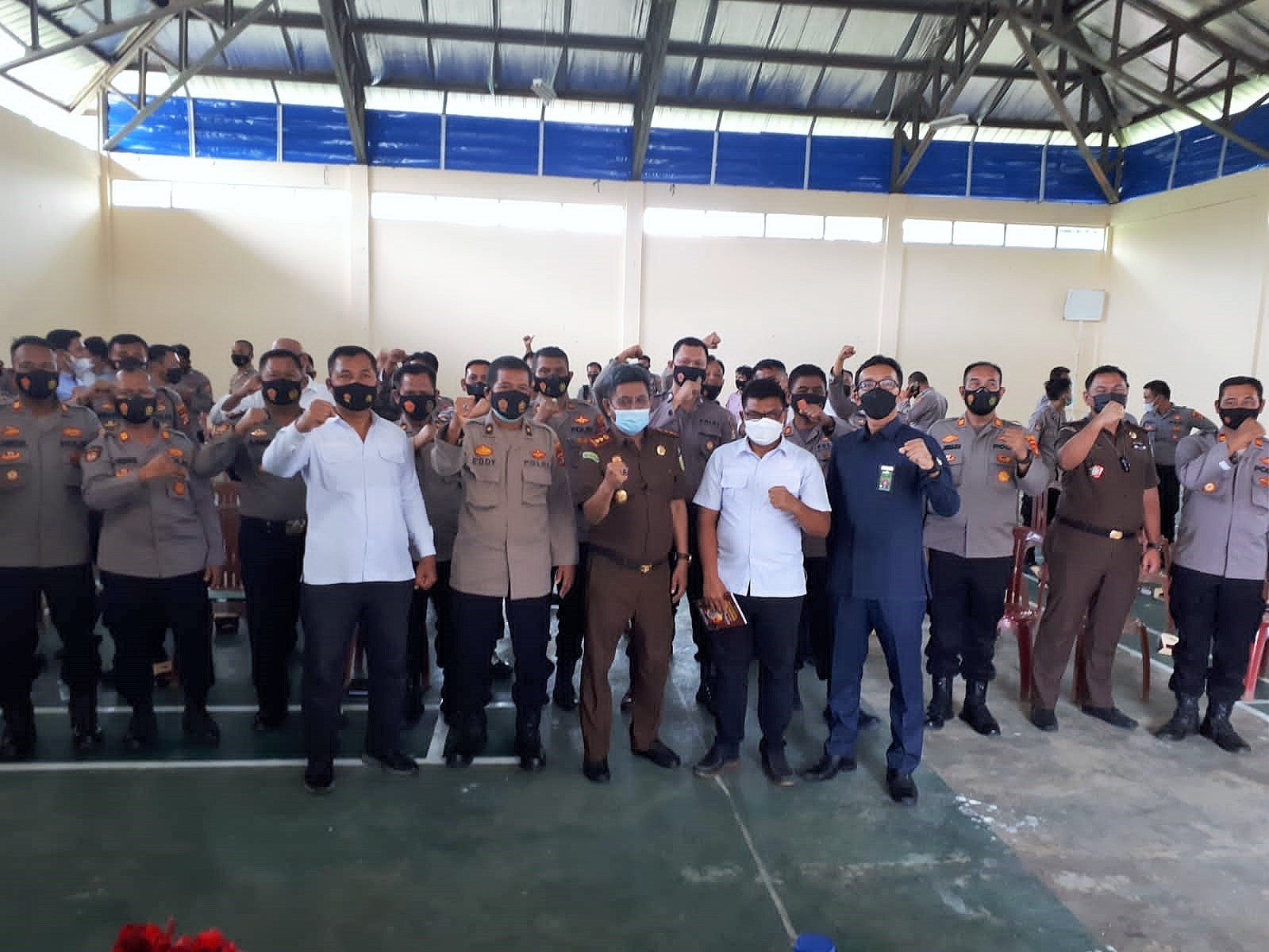 Perpol 08 Tahun 2021 Disosialisasikan Kepada Anggota Polres Way Kanan 