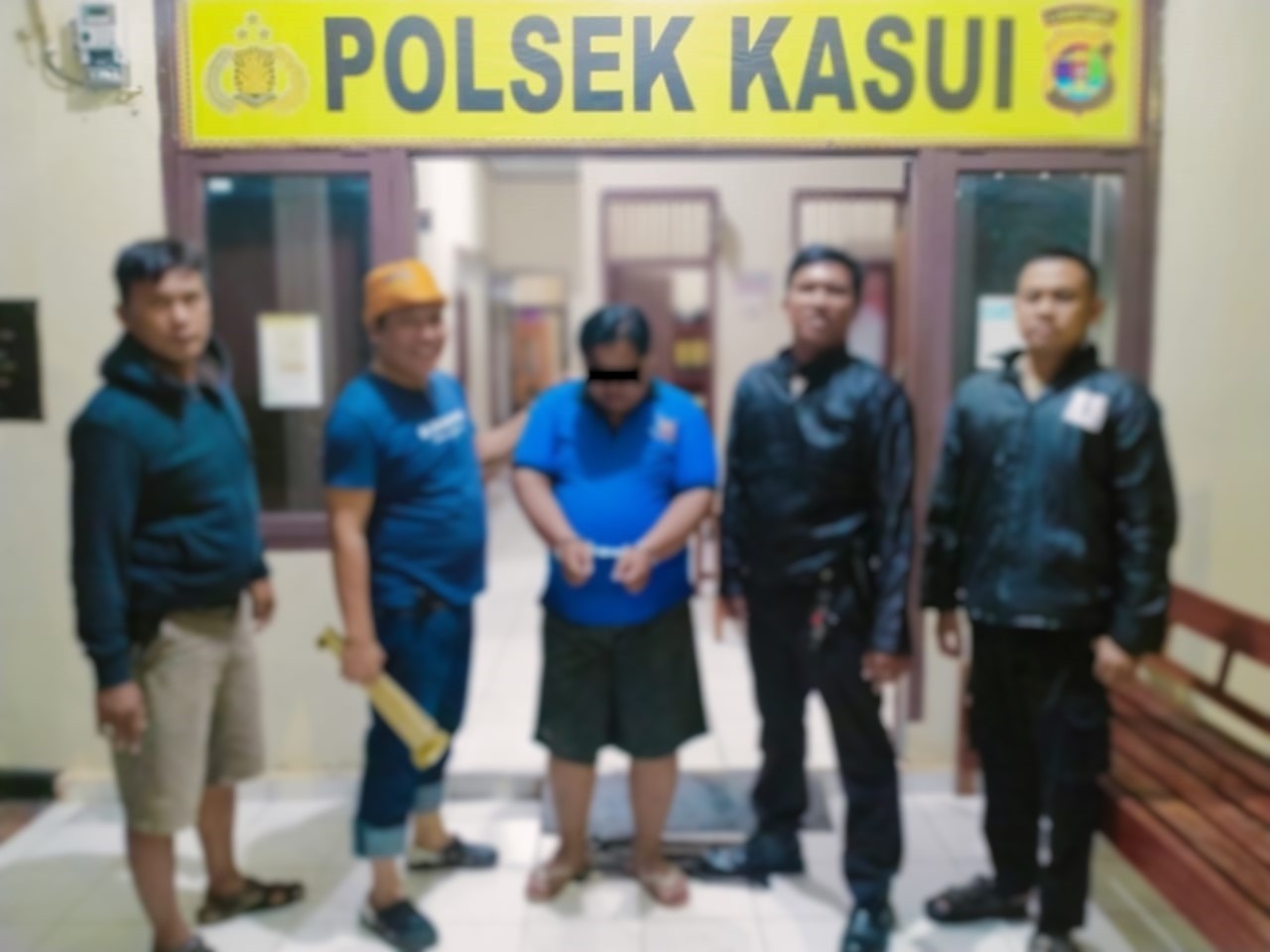 Diduga Memaksa Anak Melakukan Persetubuhan, Seorang Pemuda di Kasui Diamankan Polisi