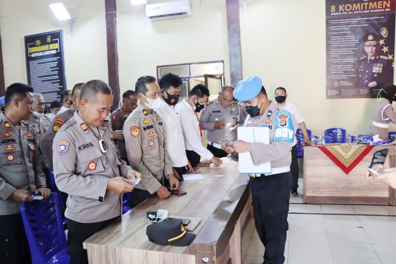 Kabid Propam Polda Lampung: Ada Personel Terlibat Narkoba, Langsung Saya PTDH
