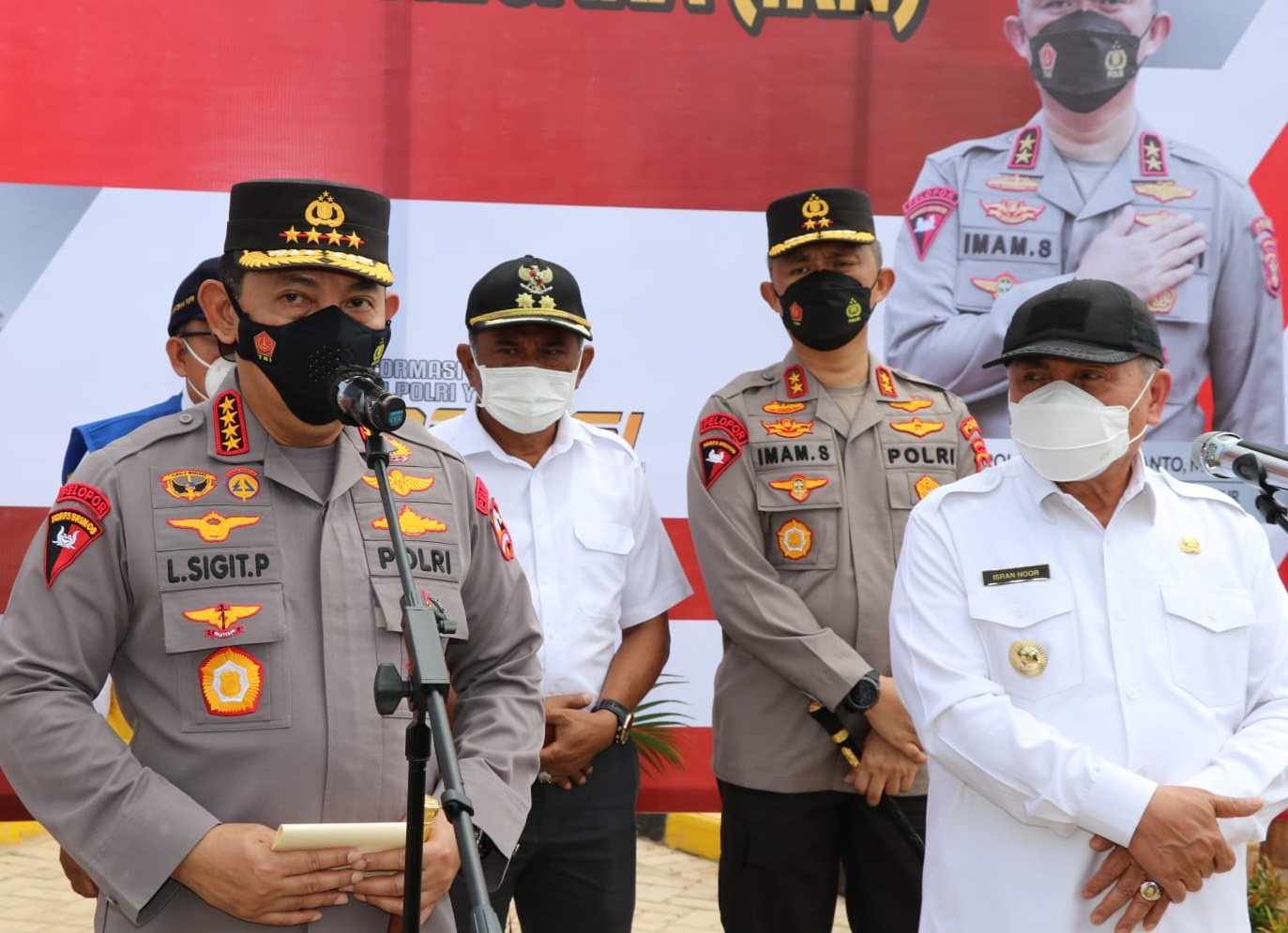 Tinjau Lokasi IKN, Kapolri Ingin Pastikan Proses Pembangunan Berjalan Lancar