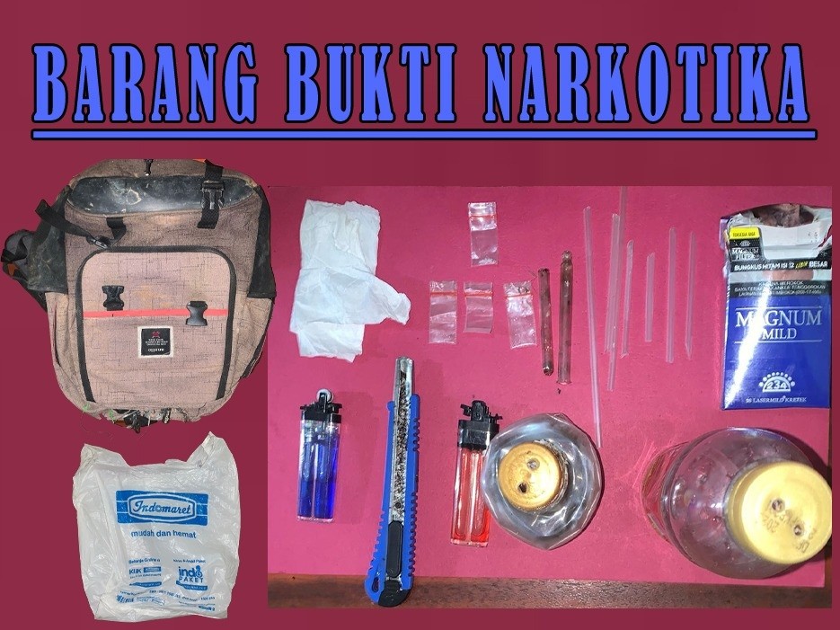 Satu TSK Penyalahgunaan Narkotika Diringkus Satresnarkoba Polres Way Kanan