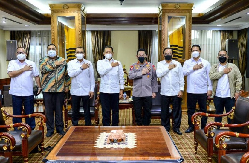 Audiensi dengan Kadin, Kapolri Kedepankan Pendampingan-Pencegahan Ciptakan Iklim Investasi Kondusif