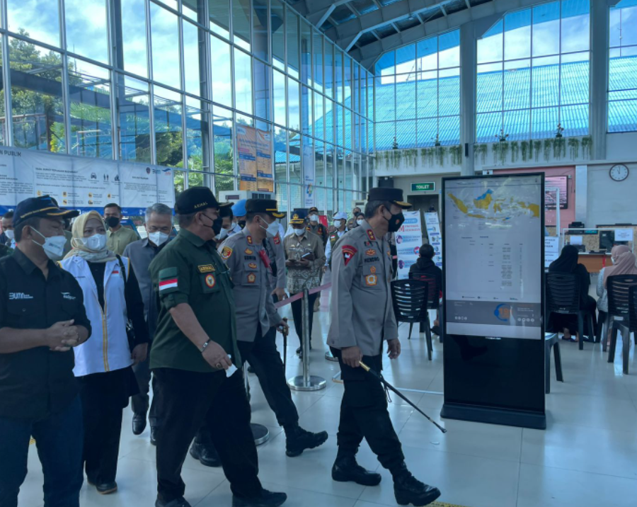 Gubernur Lampung,  Lakukan Kunker di Pelabuhan Bakauheni