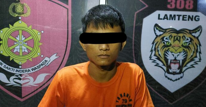 DPO Curat Lintas Kabupaten Berhasil Diringkus Oleh Tekab 308 Polres Lamteng