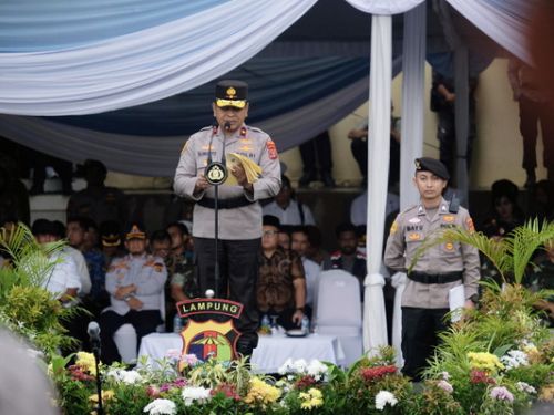 4.021 Personel Dikerahkan Amankan Nataru 2025/2026 di Lampung