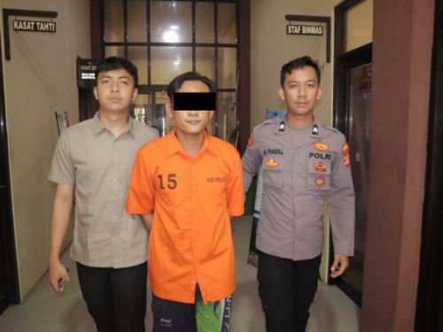 Demi Judol dan Narkoba, Pria Di Pringsewu Tega Gelapkan Motor Teman