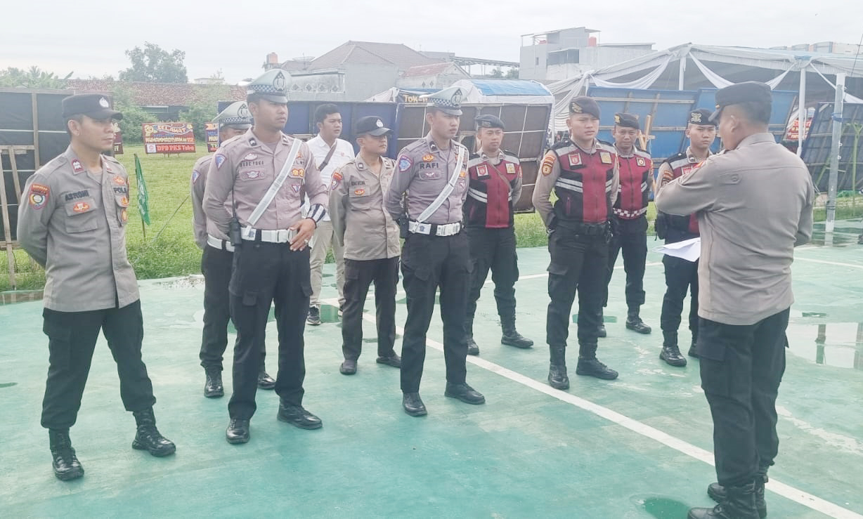 Polres Tulang Bawang Amankan Acara Milad Ke-112 Muhammadiyah