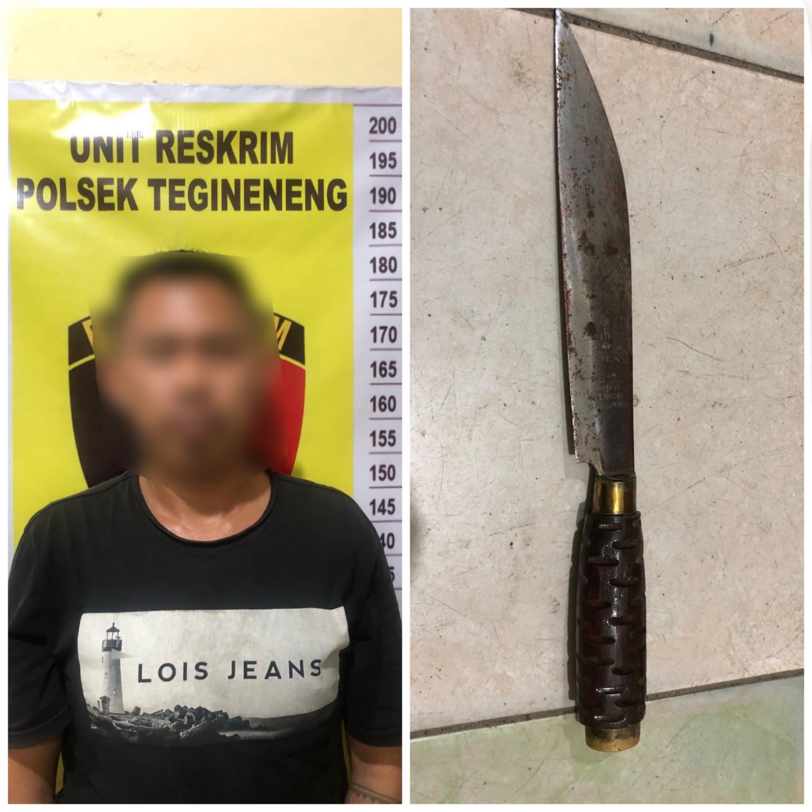 Tuduh Korban Curi motor, Pelaku Pembunuhan di Bekuk Unit Reskrim Tekab 308 Polsek Tegineneng dan Satreskrim Polres Pesawaran